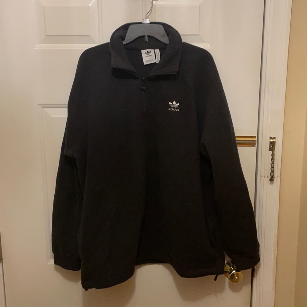Men’s Adidas Trefoil Adicolor Fleece Zip Up XL